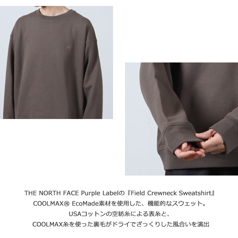 THE NORTH FACE PURPLE LABEL(ザ ノースフェイス パープルレーベル)  Field Crewneck Sweatshirt 画像4