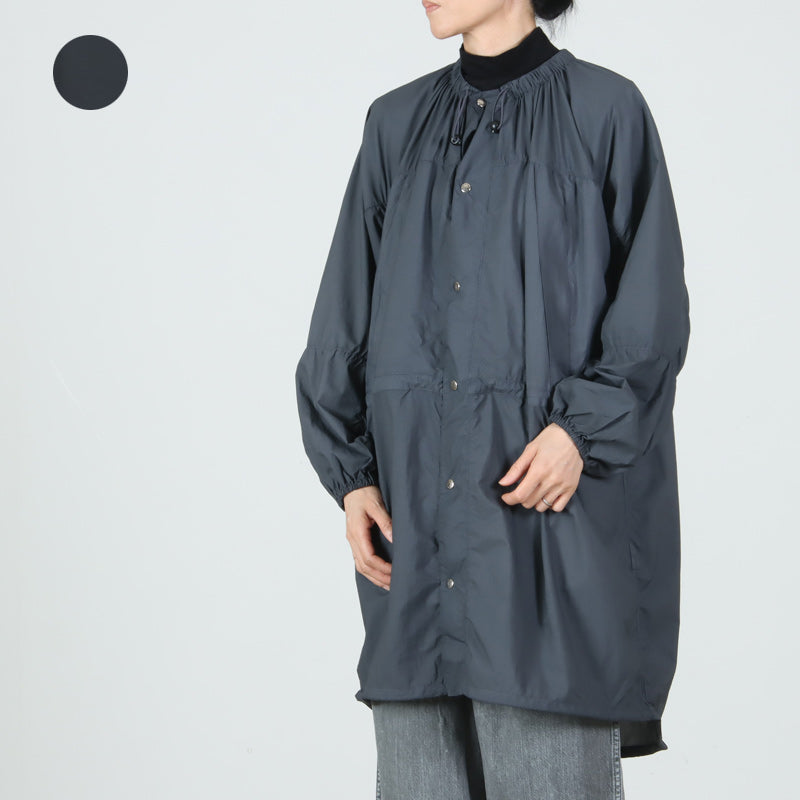 THE NORTH FACE PURPLE LABEL(ザ ノースフェイス パープルレーベル) Garment Dyed Nylon Field Shirred Coat