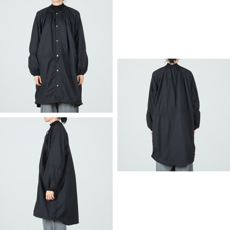 THE NORTH FACE PURPLE LABEL(ザ ノースフェイス パープルレーベル) Garment Dyed Nylon Field Shirred Coat 画像3