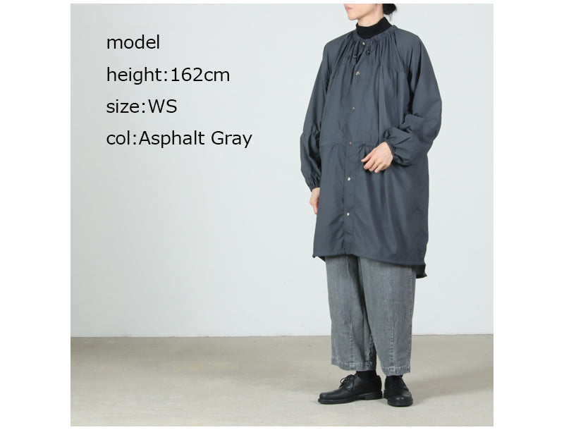 THE NORTH FACE PURPLE LABEL(ザ ノースフェイス パープルレーベル) Garment Dyed Nylon Field Shirred Coat 画像23