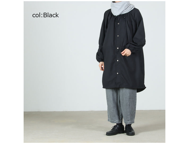 THE NORTH FACE PURPLE LABEL(ザ ノースフェイス パープルレーベル) Garment Dyed Nylon Field Shirred Coat 画像24