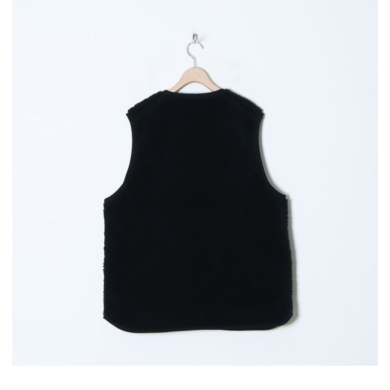 THE NORTH FACE PURPLE LABEL(ザ ノースフェイス パープルレーベル) Wool Boa WINDSTOPPER Field Vest 画像19