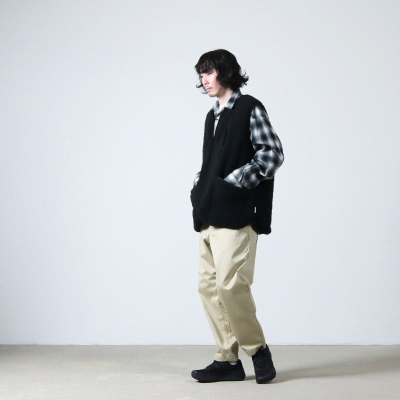 THE NORTH FACE PURPLE LABEL(ザ ノースフェイス パープルレーベル) Wool Boa WINDSTOPPER Field Vest 画像9
