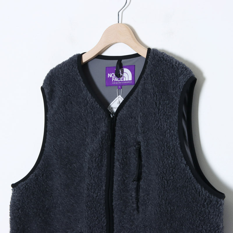 THE NORTH FACE PURPLE LABEL(ザ ノースフェイス パープルレーベル) Wool Boa WINDSTOPPER Field Vest 画像14