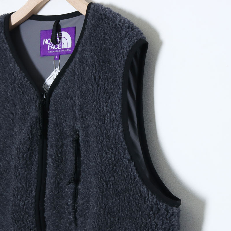THE NORTH FACE PURPLE LABEL(ザ ノースフェイス パープルレーベル) Wool Boa WINDSTOPPER Field Vest 画像15