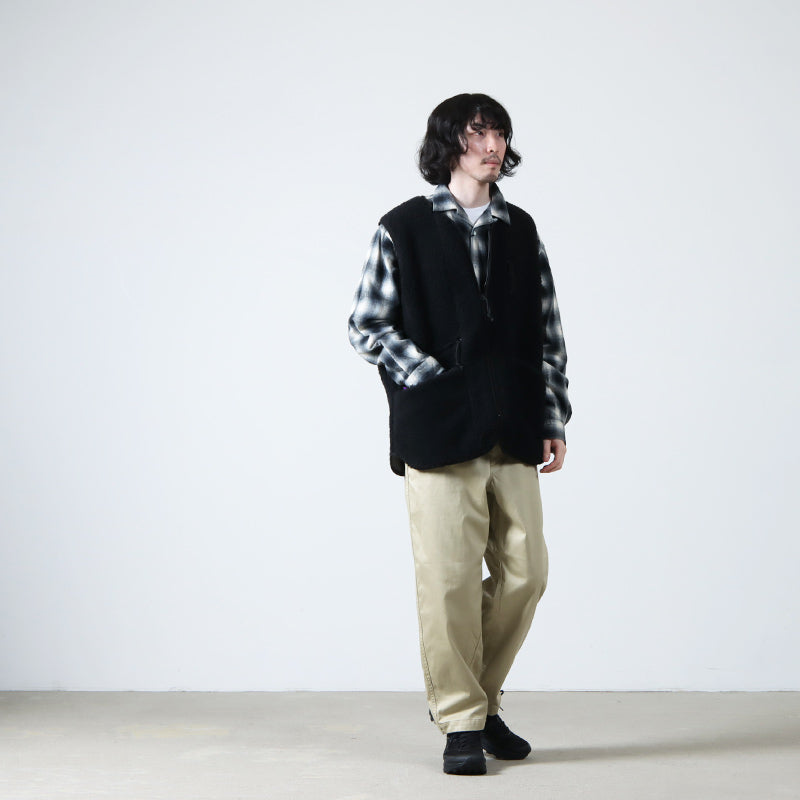THE NORTH FACE PURPLE LABEL(ザ ノースフェイス パープルレーベル) Wool Boa WINDSTOPPER Field Vest 画像20