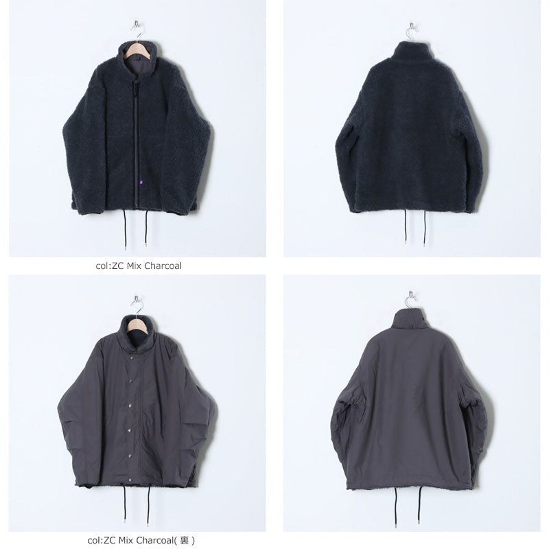 THE NORTH FACE PURPLE LABEL(ザ ノースフェイス パープルレーベル) Wool Boa Field Reversible Jacket 画像2
