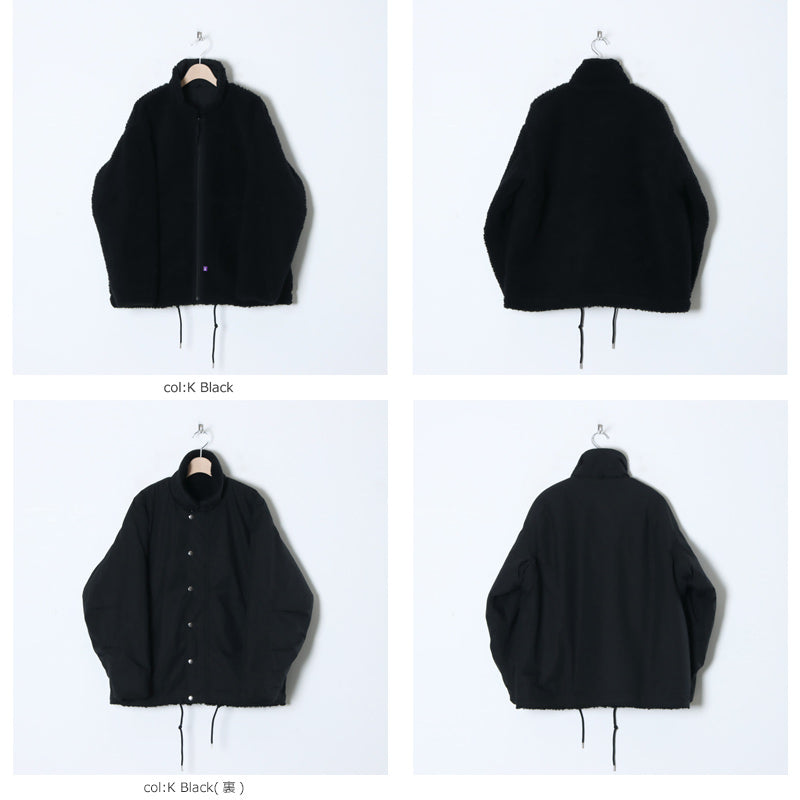 THE NORTH FACE PURPLE LABEL(ザ ノースフェイス パープルレーベル) Wool Boa Field Reversible Jacket 画像3