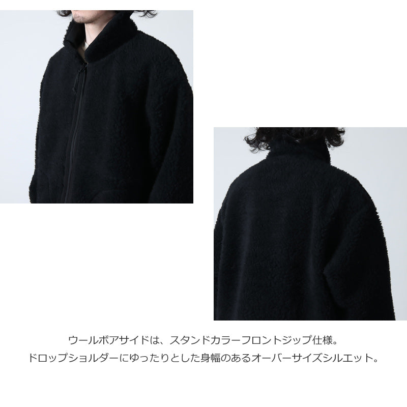 THE NORTH FACE PURPLE LABEL(ザ ノースフェイス パープルレーベル) Wool Boa Field Reversible Jacket 画像5