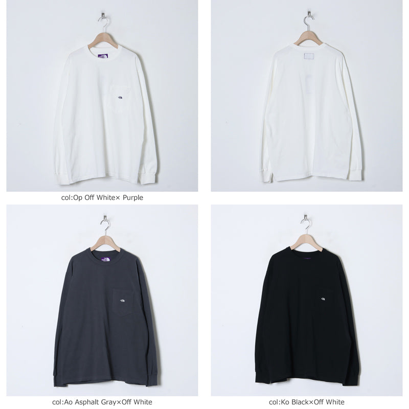 THE NORTH FACE PURPLE LABEL(ザ ノースフェイス パープルレーベル) 7oz Long Sleeve Pocket Tee 画像2