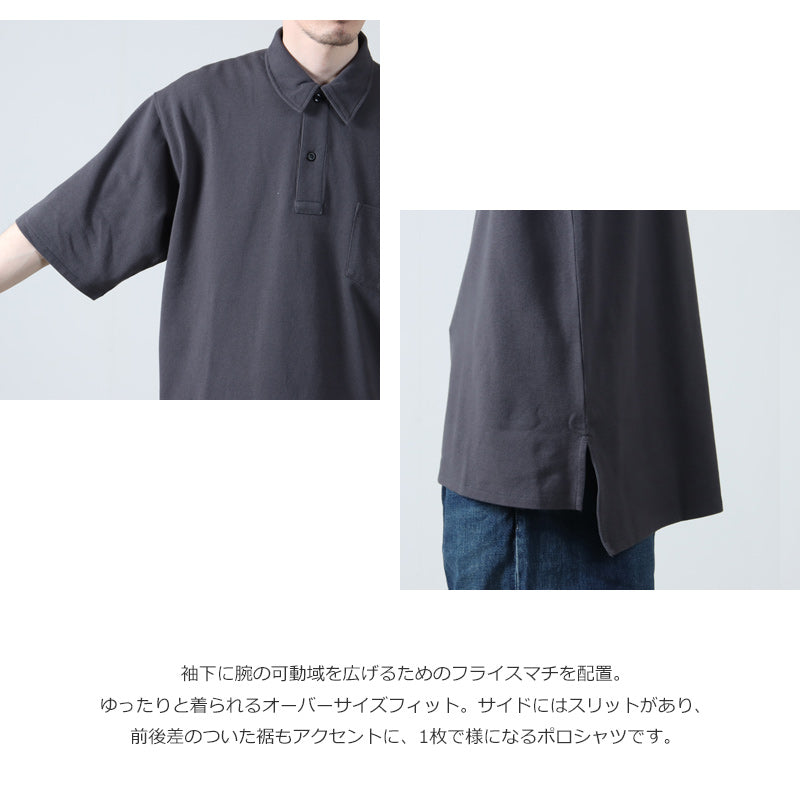 THE NORTH FACE PURPLE LABEL(ザ ノースフェイス パープルレーベル) Moss Stitch Field Big Polo 画像5