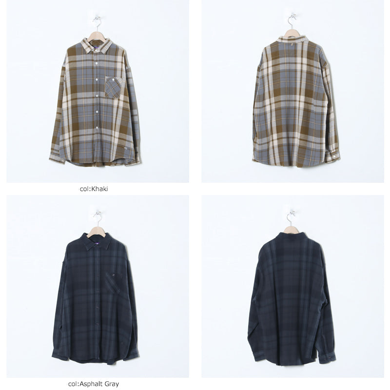 THE NORTH FACE PURPLE LABEL(ザ ノースフェイス パープルレーベル) Flannel Plaid Field Shirt 画像2