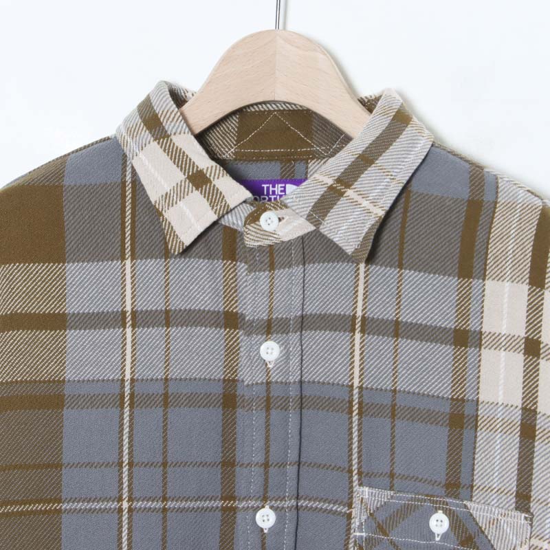 THE NORTH FACE PURPLE LABEL(ザ ノースフェイス パープルレーベル) Flannel Plaid Field Shirt 画像13