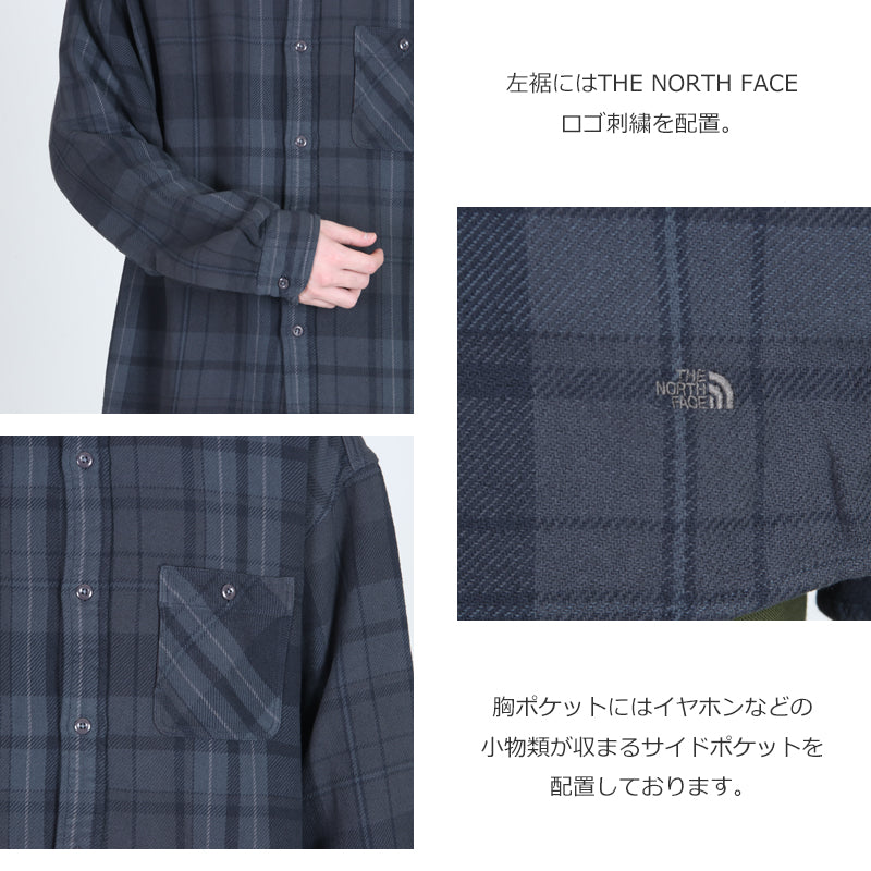 THE NORTH FACE PURPLE LABEL(ザ ノースフェイス パープルレーベル) Flannel Plaid Field Shirt 画像5