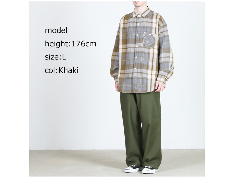 THE NORTH FACE PURPLE LABEL(ザ ノースフェイス パープルレーベル) Flannel Plaid Field Shirt 画像23