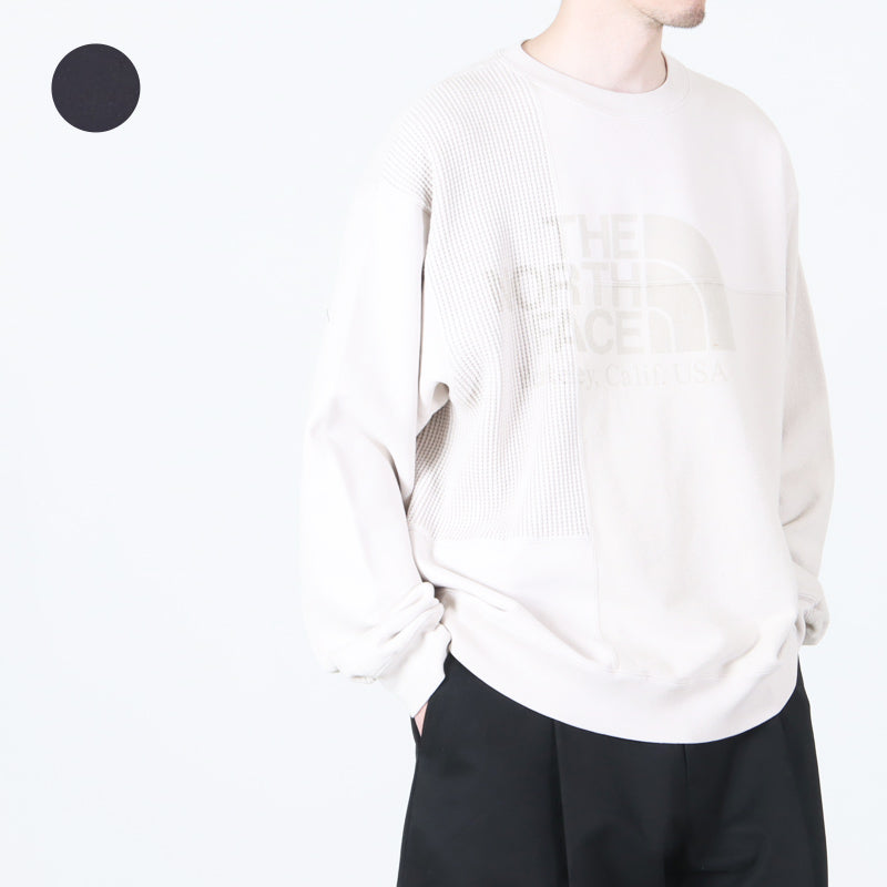 THE NORTH FACE PURPLE LABEL(ザ ノースフェイス パープルレーベル) Field Patchworked Crewneck Sweatshirt