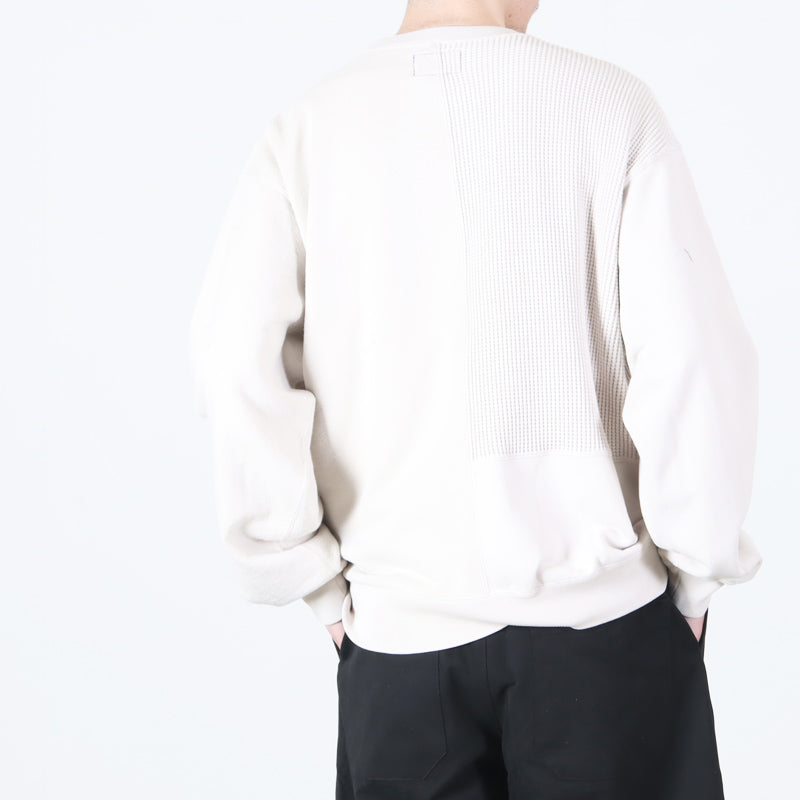 THE NORTH FACE PURPLE LABEL(ザ ノースフェイス パープルレーベル) Field Patchworked Crewneck Sweatshirt 画像7