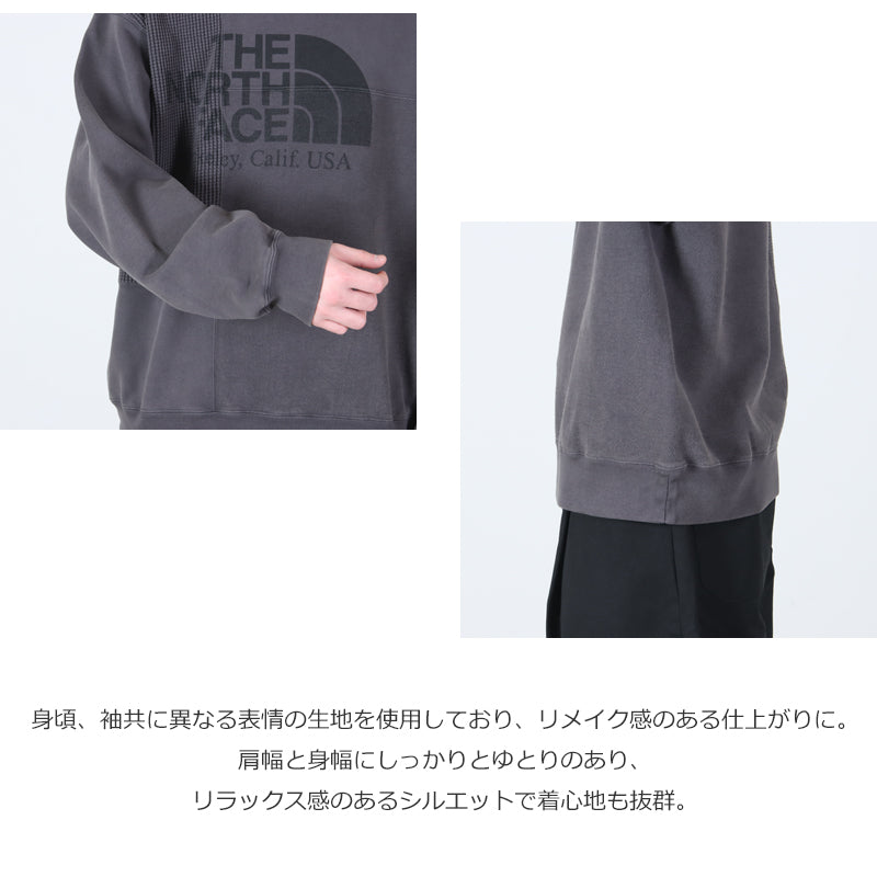 THE NORTH FACE PURPLE LABEL(ザ ノースフェイス パープルレーベル) Field Patchworked Crewneck Sweatshirt 画像5