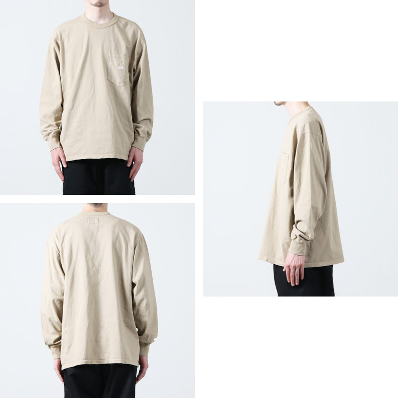 THE NORTH FACE PURPLE LABEL(ザ ノースフェイス パープルレーベル) 7oz Long Sleeve Pocket Tee 画像3