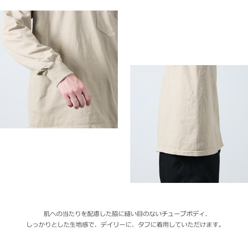 THE NORTH FACE PURPLE LABEL(ザ ノースフェイス パープルレーベル) 7oz Long Sleeve Pocket Tee 画像6