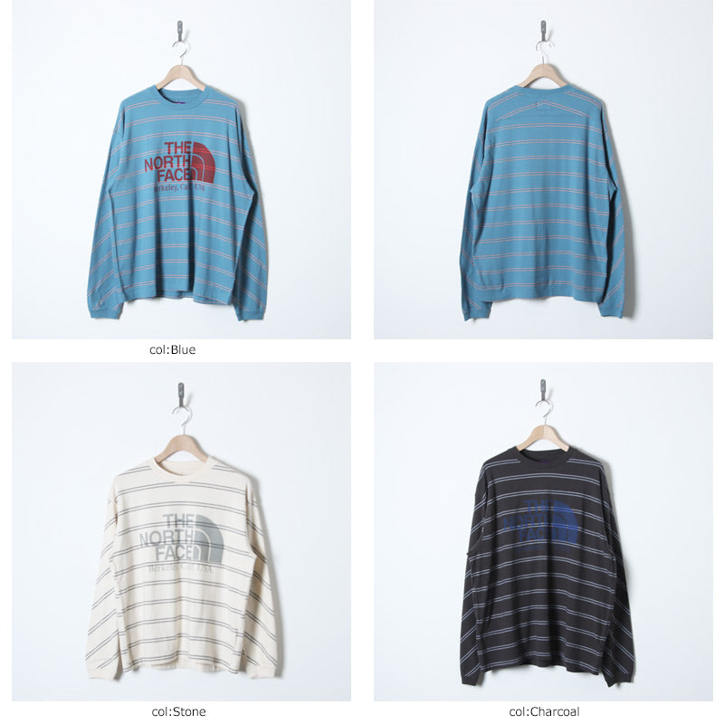 THE NORTH FACE PURPLE LABEL(ザ ノースフェイス パープルレーベル) Field Long Sleeve Striped Tee 画像2