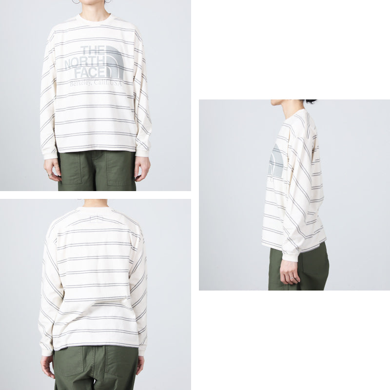 THE NORTH FACE PURPLE LABEL(ザ ノースフェイス パープルレーベル) Field Long Sleeve Striped Tee 画像4