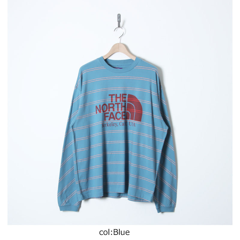 THE NORTH FACE PURPLE LABEL(ザ ノースフェイス パープルレーベル) Field Long Sleeve Striped Tee 画像16