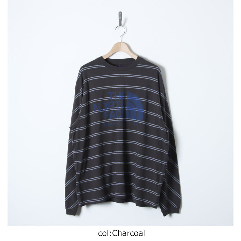 THE NORTH FACE PURPLE LABEL(ザ ノースフェイス パープルレーベル) Field Long Sleeve Striped Tee 画像19