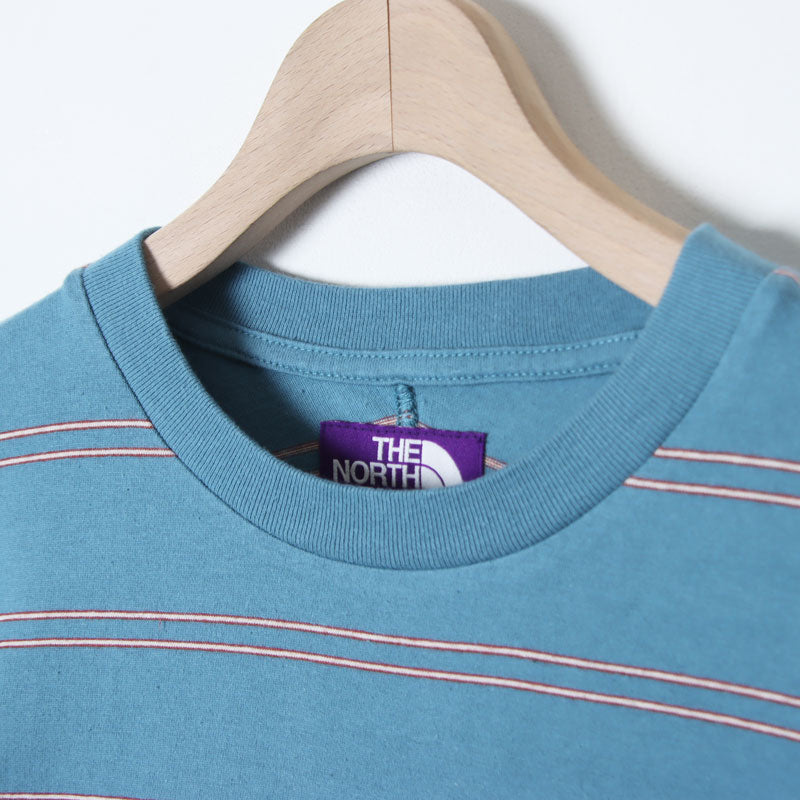 THE NORTH FACE PURPLE LABEL(ザ ノースフェイス パープルレーベル) Field Long Sleeve Striped Tee 画像30