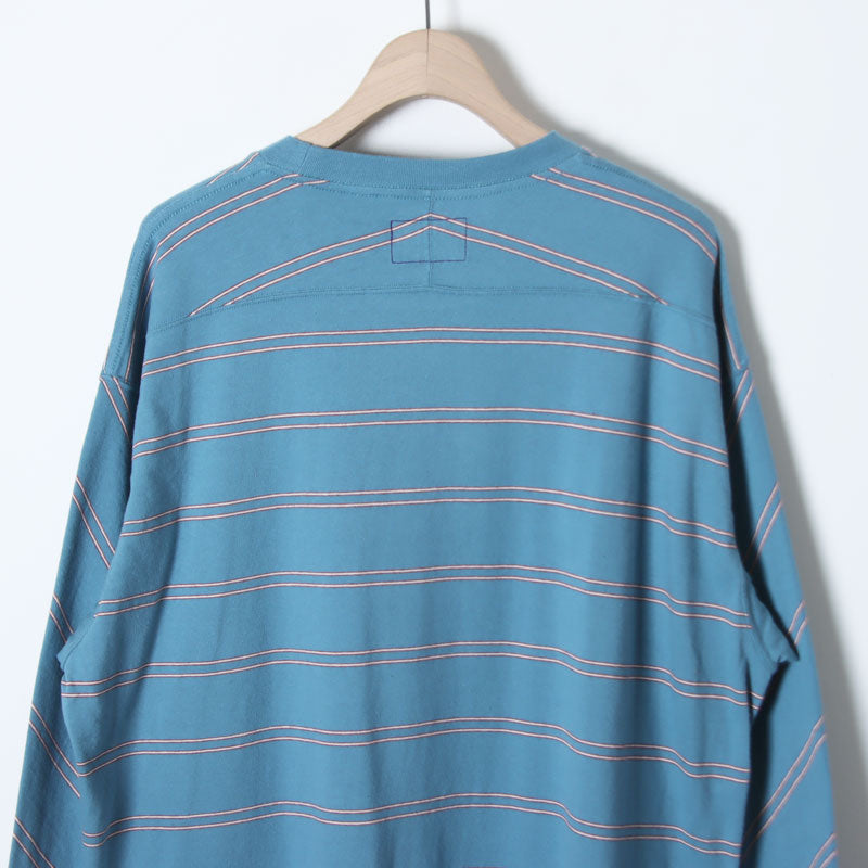 THE NORTH FACE PURPLE LABEL(ザ ノースフェイス パープルレーベル) Field Long Sleeve Striped Tee 画像33