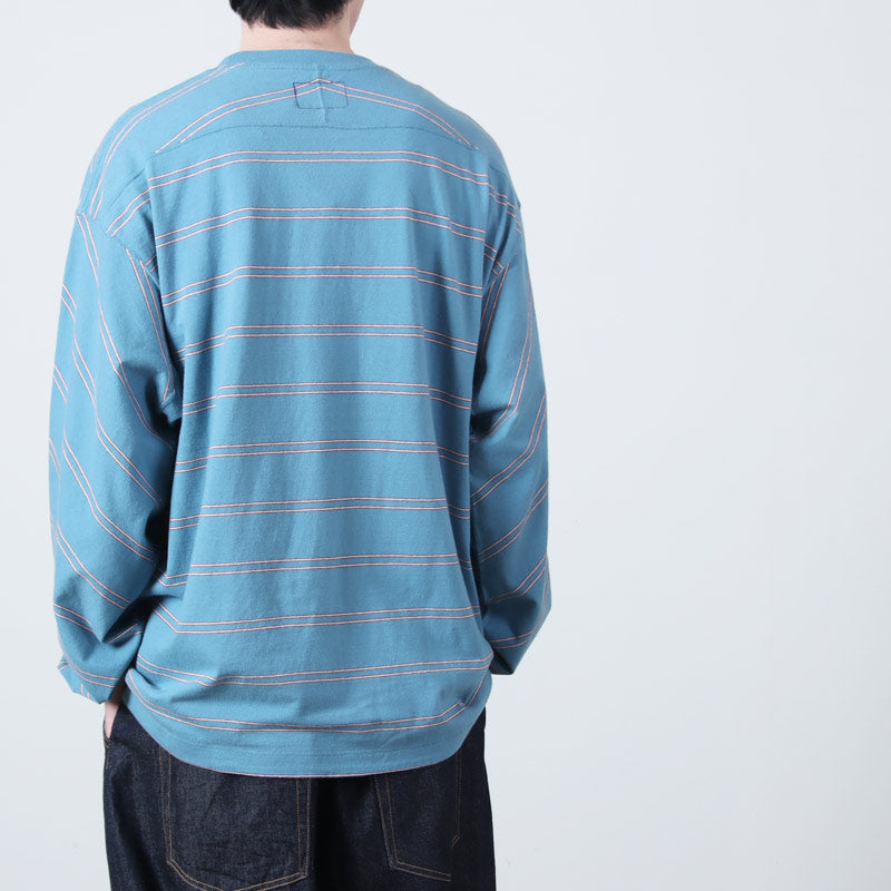 THE NORTH FACE PURPLE LABEL(ザ ノースフェイス パープルレーベル) Field Long Sleeve Striped Tee 画像8