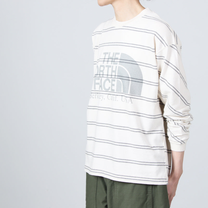 THE NORTH FACE PURPLE LABEL(ザ ノースフェイス パープルレーベル) Field Long Sleeve Striped Tee 画像9
