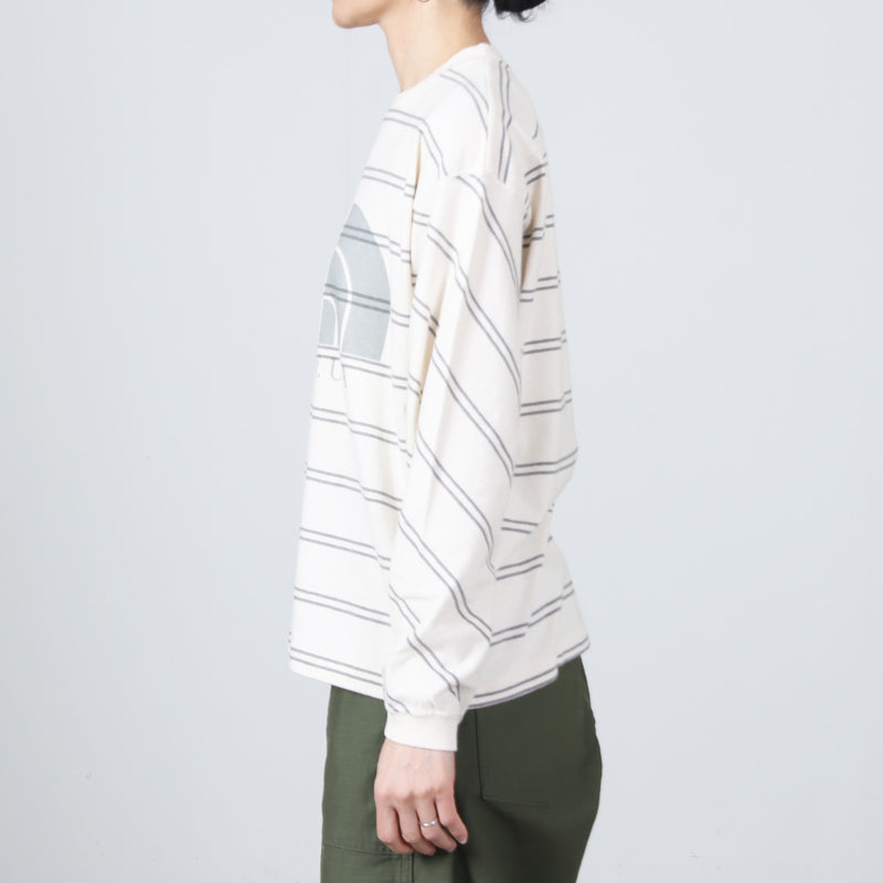 THE NORTH FACE PURPLE LABEL(ザ ノースフェイス パープルレーベル) Field Long Sleeve Striped Tee 画像15