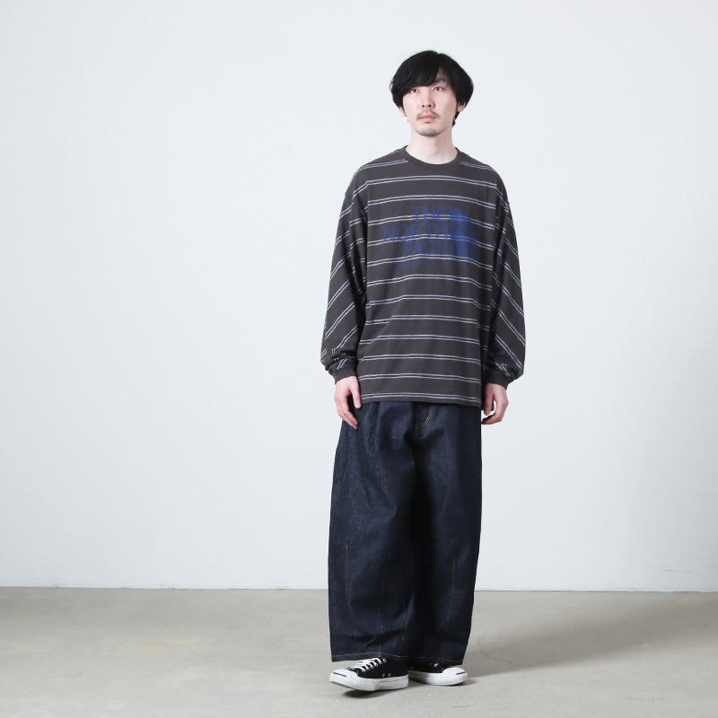 THE NORTH FACE PURPLE LABEL(ザ ノースフェイス パープルレーベル) Field Long Sleeve Striped Tee 画像22
