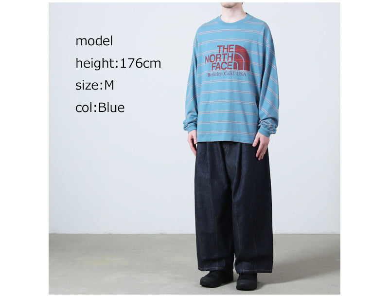 THE NORTH FACE PURPLE LABEL(ザ ノースフェイス パープルレーベル) Field Long Sleeve Striped Tee 画像26