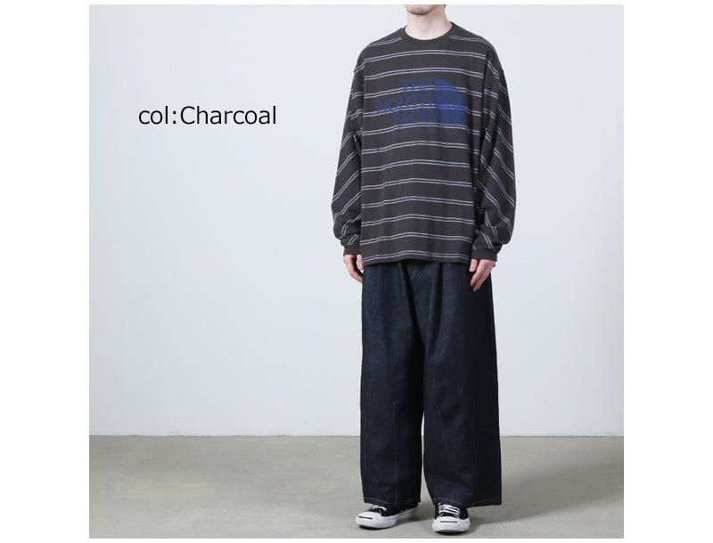 THE NORTH FACE PURPLE LABEL(ザ ノースフェイス パープルレーベル) Field Long Sleeve Striped Tee 画像27