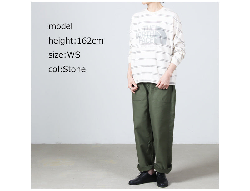 THE NORTH FACE PURPLE LABEL(ザ ノースフェイス パープルレーベル) Field Long Sleeve Striped Tee 画像28