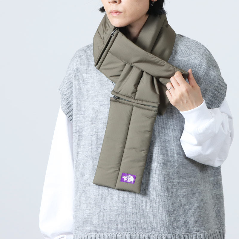 THE NORTH FACE PURPLE LABEL(ザ ノースフェイス パープルレーベル) Field Insulation 2Way Neck Warmer 画像5