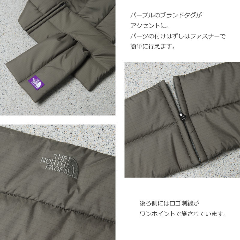 THE NORTH FACE PURPLE LABEL(ザ ノースフェイス パープルレーベル) Field Insulation 2Way Neck Warmer 画像4