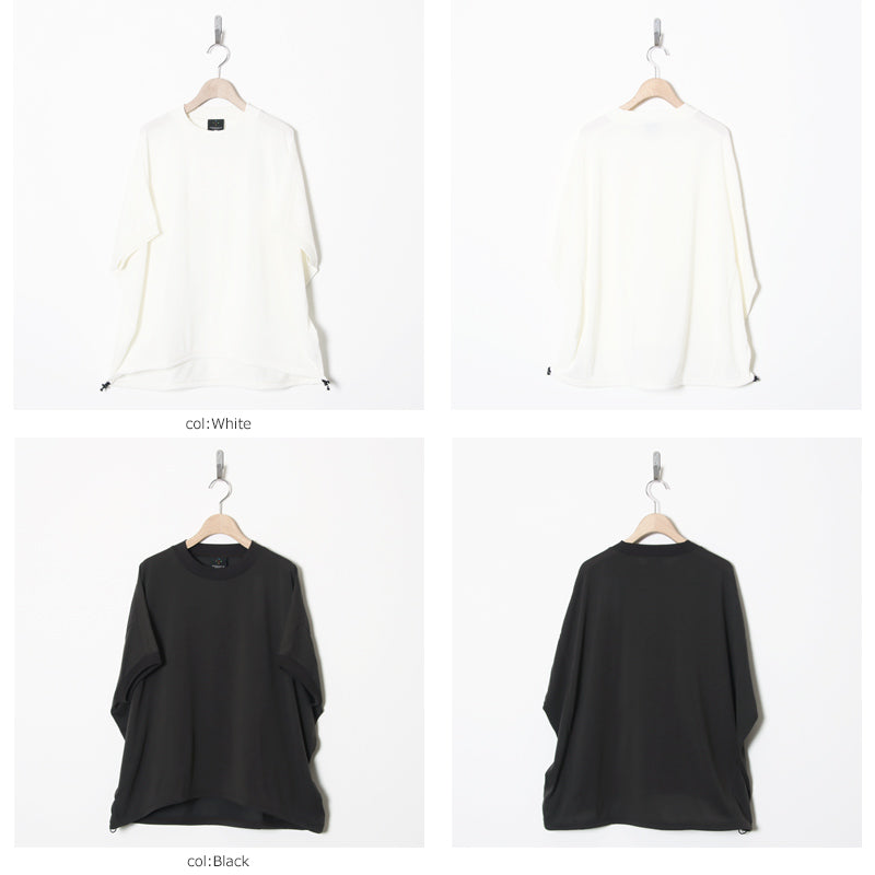 AXESQUIN(アクシーズクイン) QD COCOON TEE 画像2