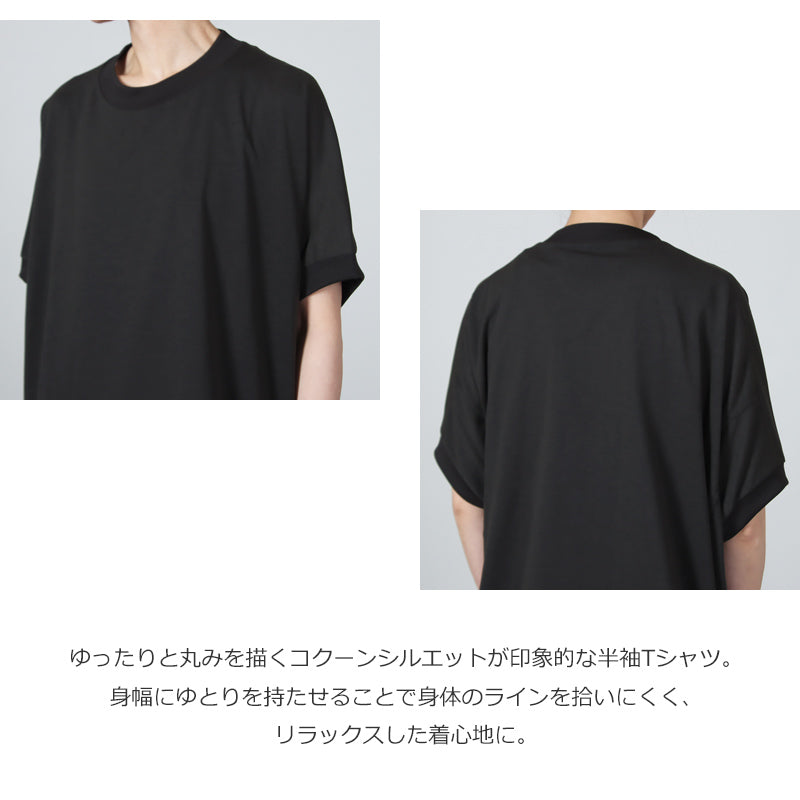 AXESQUIN(アクシーズクイン) QD COCOON TEE 画像4