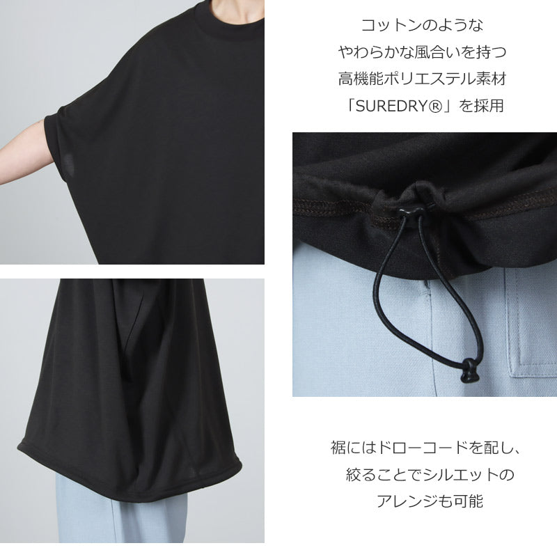 AXESQUIN(アクシーズクイン) QD COCOON TEE 画像5