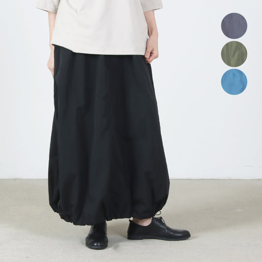 AXESQUIN(アクシーズクイン) NYLON TAFFTA EASY SKIRT
