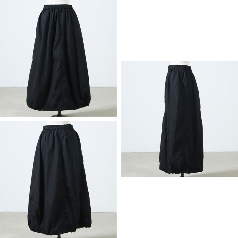 AXESQUIN(アクシーズクイン) NYLON TAFFTA EASY SKIRT 画像4