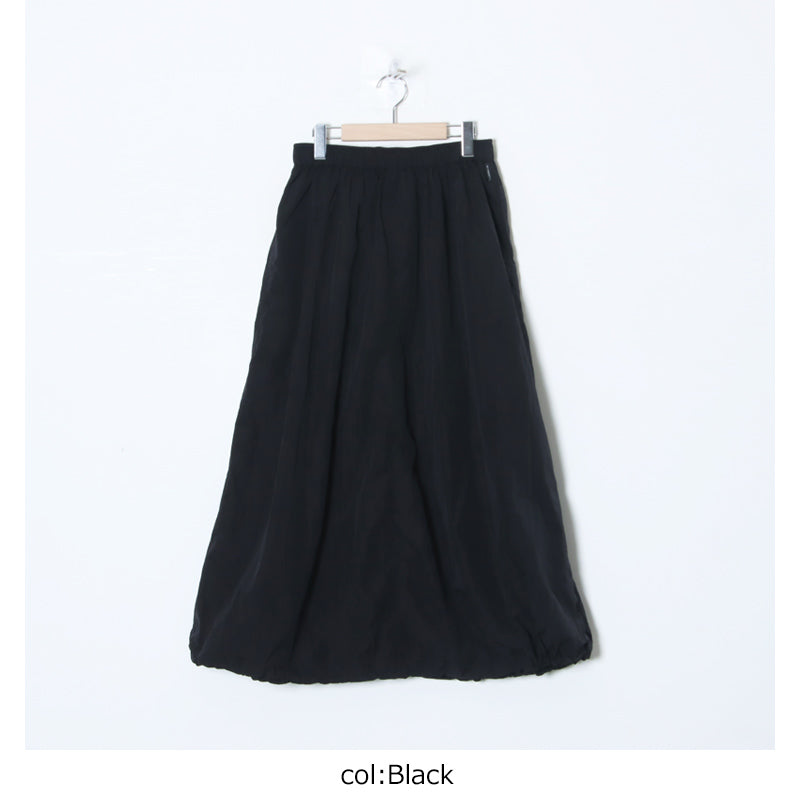 AXESQUIN(アクシーズクイン) NYLON TAFFTA EASY SKIRT 画像16