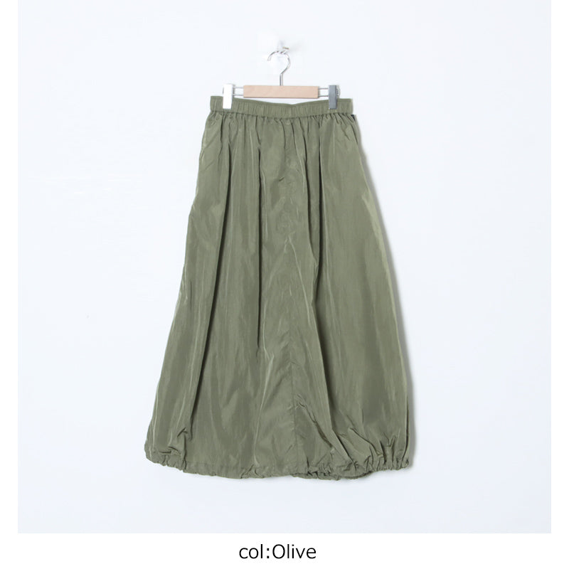 AXESQUIN(アクシーズクイン) NYLON TAFFTA EASY SKIRT 画像19
