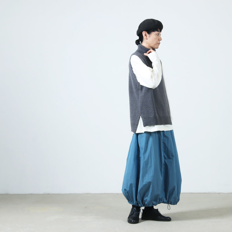 AXESQUIN(アクシーズクイン) NYLON TAFFTA EASY SKIRT 画像10