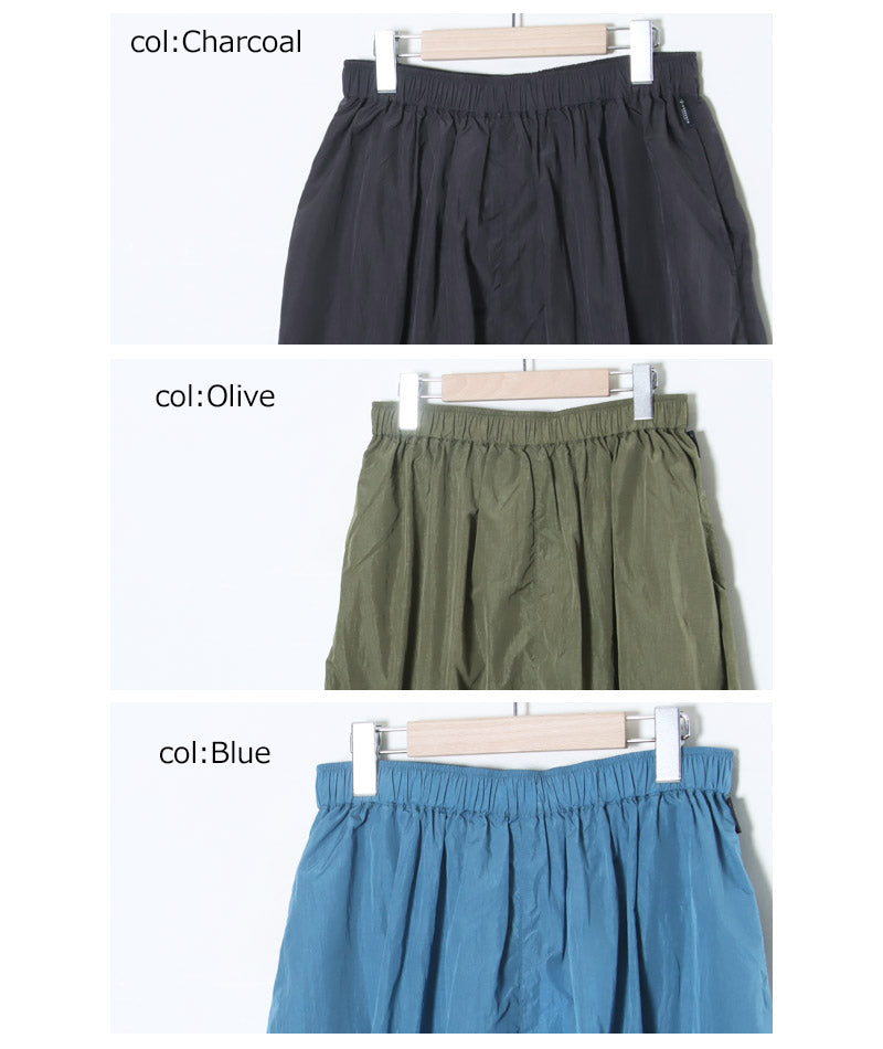 AXESQUIN(アクシーズクイン) NYLON TAFFTA EASY SKIRT 画像28