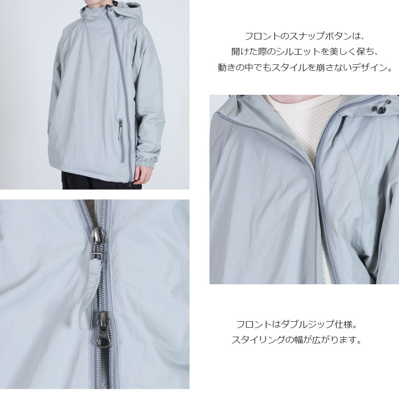 AXESQUIN(アクシーズクイン) BIAS ZIP INSULATED JACKET 画像6