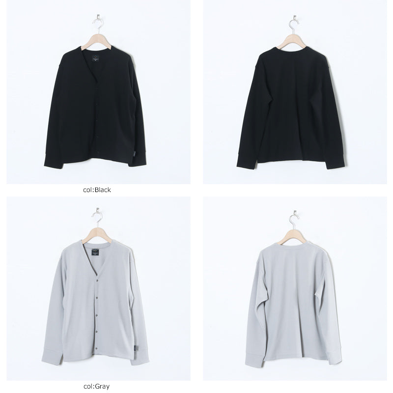 AXESQUIN(アクシーズクイン) QD ECO WAFFLE CARDIGAN 画像2